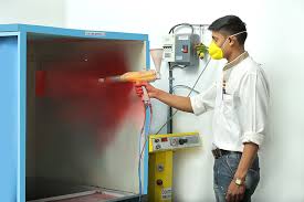 Worker spray coating